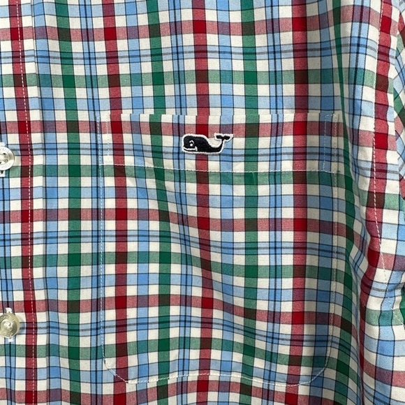 MEN’S Vineyard Vines Plaid Button Down Shirt  XS - Picture 2 of 6